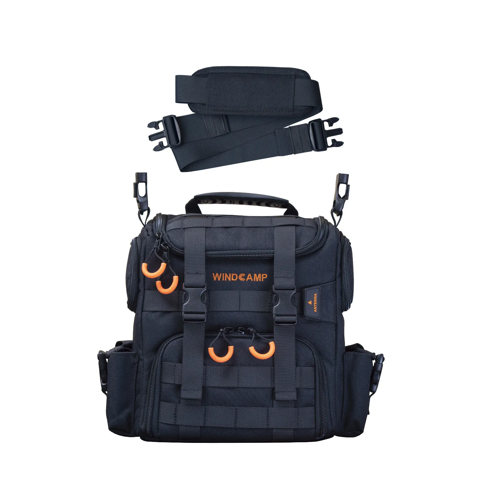WINDCAMP ICOM-705 estuche bolsa radio para mochila GO Box - imagen 3