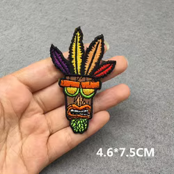 Parche anime termoadhesivo bordado – Para planchar en ropa DIY
