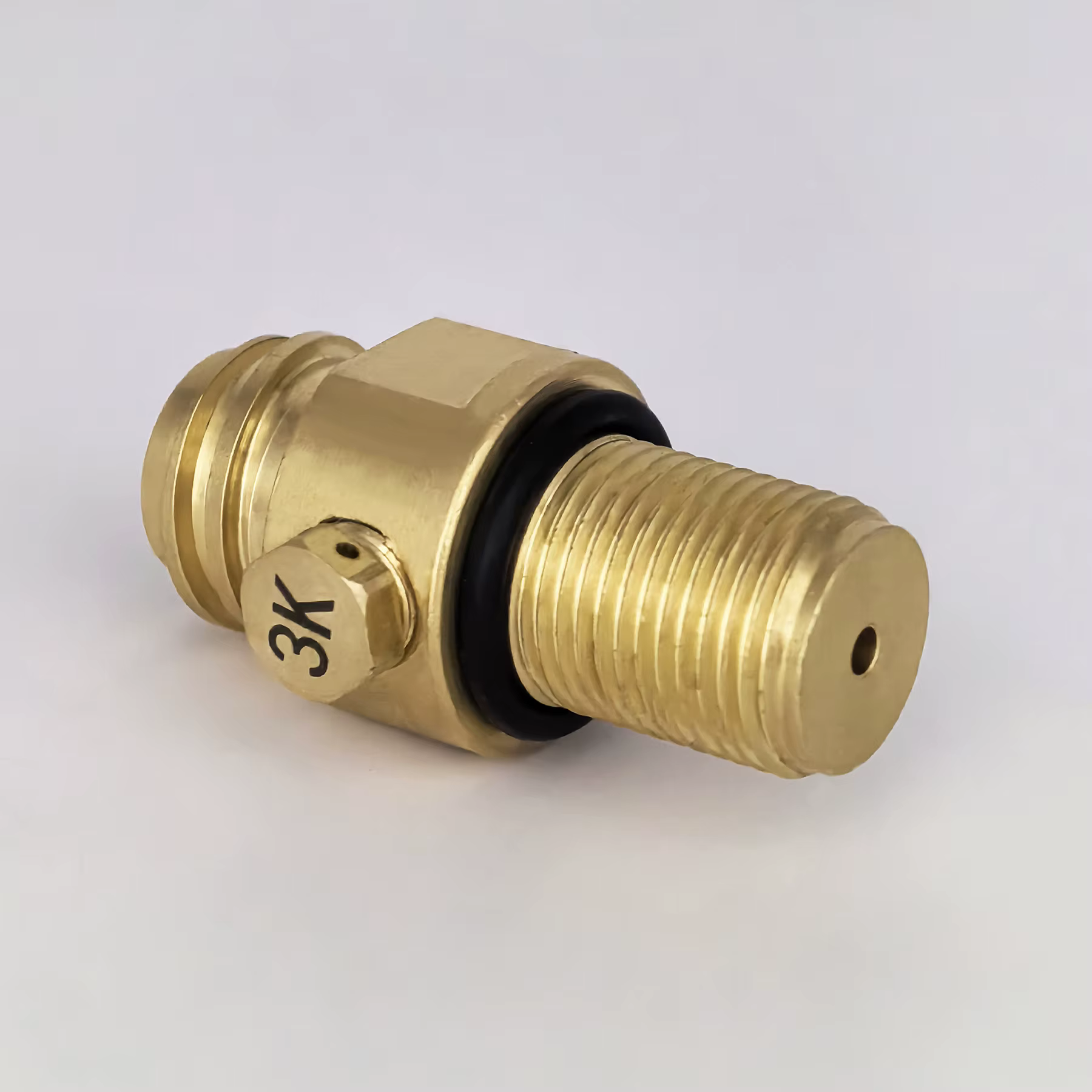 Adaptador válvula CO2 rosca M18x1,5 para cilindros agua de gas - imagen 2