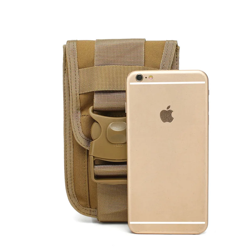 Funda MOLLE teléfono táctico – Bolsa modular universal para chaleco y cinturón EDC - imagen 2