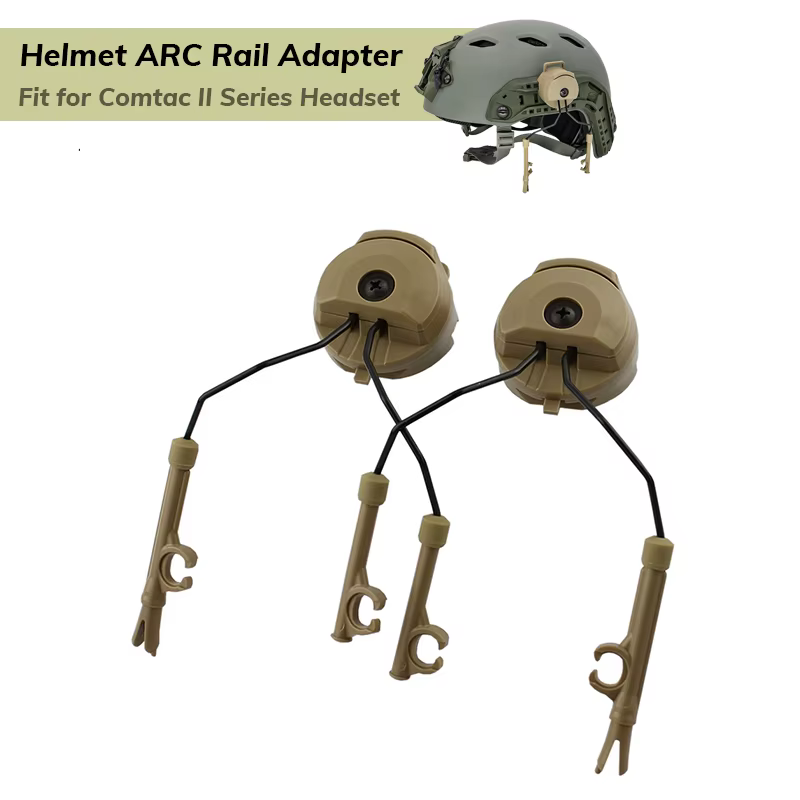 Comtac I & II Adaptador de Arco para Casco Táctico – Montaje en Riel - imagen 4