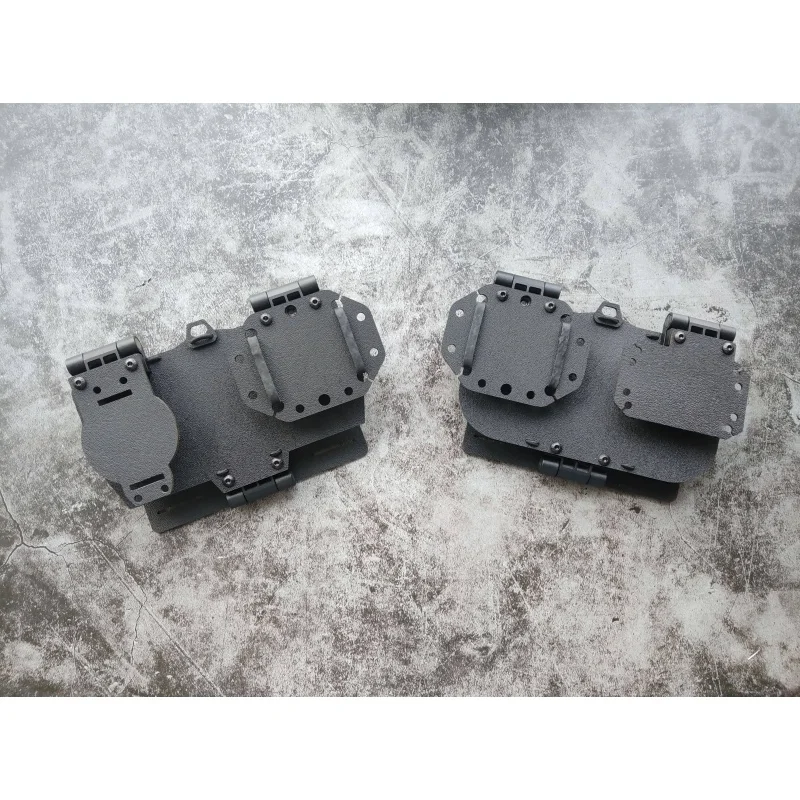 Soporte táctico para teléfono con brújula GPS y fibra de carbono