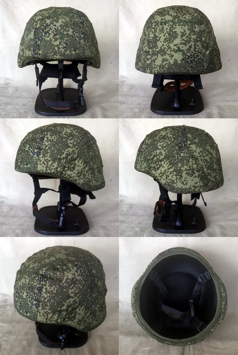 Casco táctico MICH2000 EMR ruso BS, camuflaje verde ripstop - imagen 2