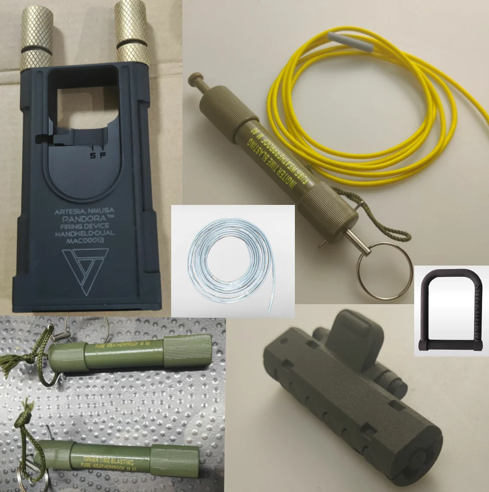 Airsoft antiniebla táctica no funcional para simulación de demolición - imagen 2