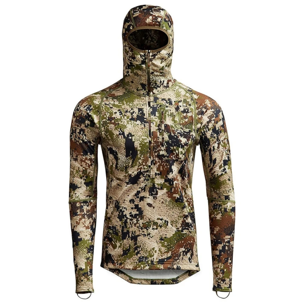 Sudadera táctica con capucha camuflaje 3M secado rápido antimicrobiana