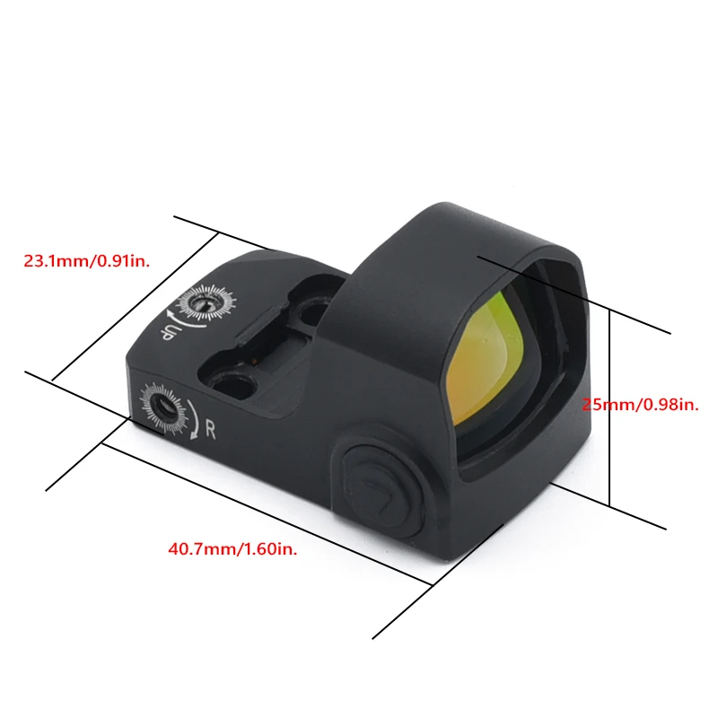 Mira de punto rojo RITON X3 TACTIX MPRD con montura RMSc para caza - imagen 2