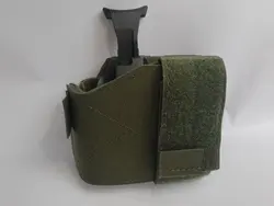 Funda táctica para pistola MOLLE de nailon camuflaje cintura