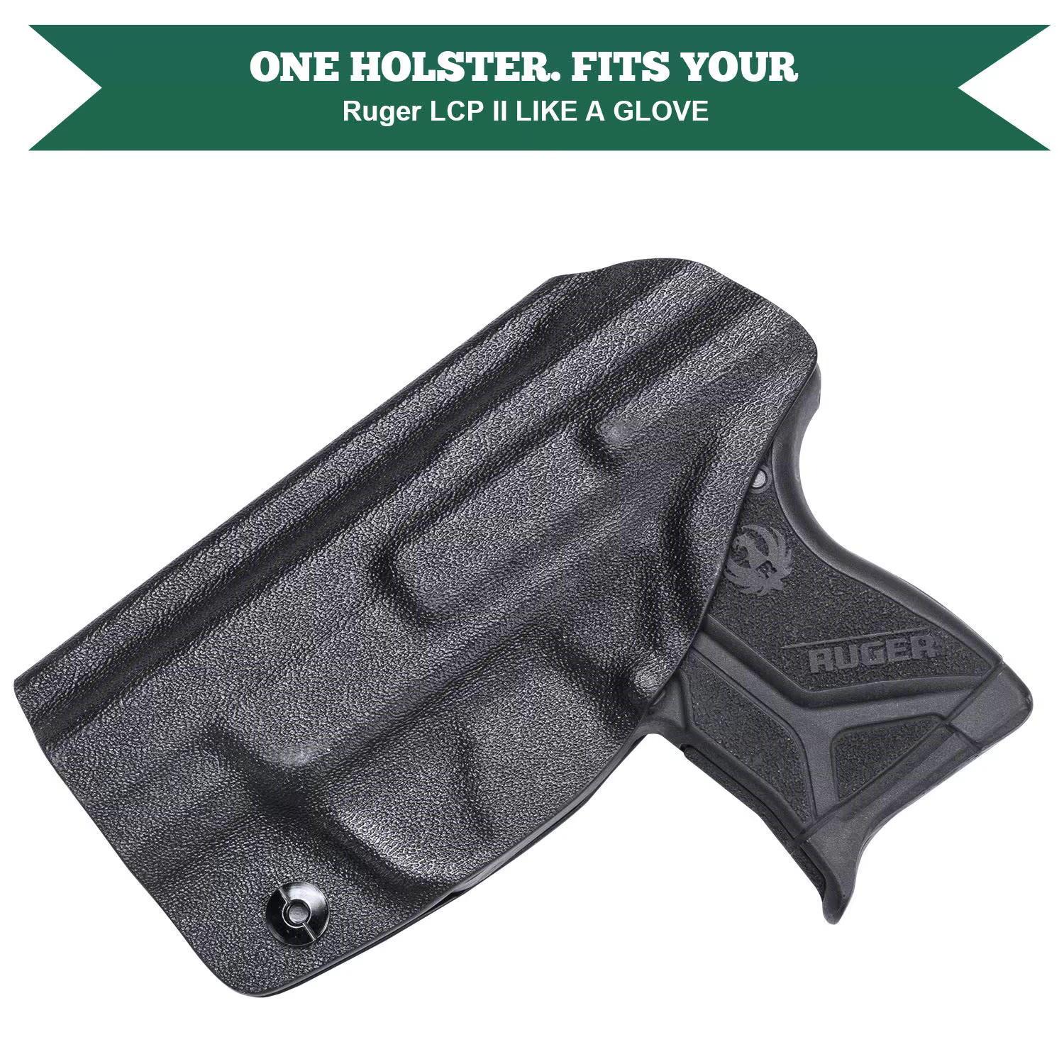 Funda Kydex IWB Ruger LCP II – Transporte oculto ajustable - imagen 2