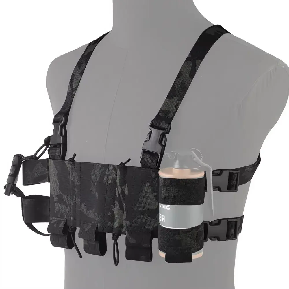 Arnés de pecho táctico WG en X con correas cruzadas - imagen 3