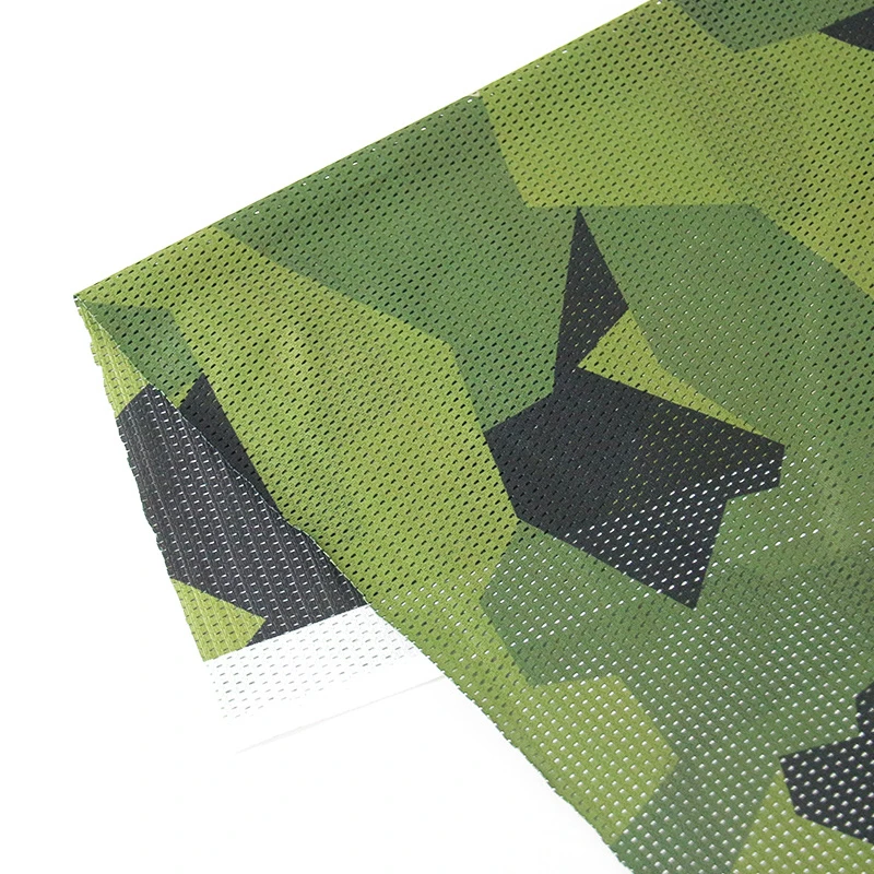 Tela M90 malla camuflaje geométrico sueco ligera resistente al sol - imagen 5