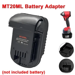 Adaptador convertidor batería Makita a Milwaukee para herramientas tácticas