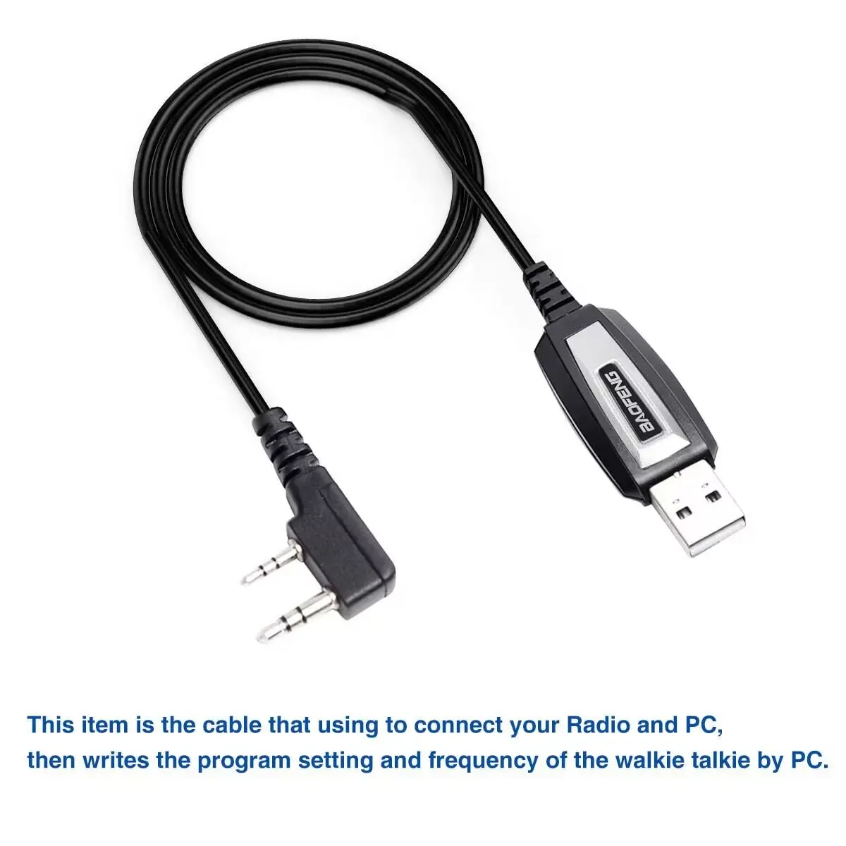 Baofeng cable de programación USB para UV-5R, UV-S9PLUS y UV-K5 - imagen 5