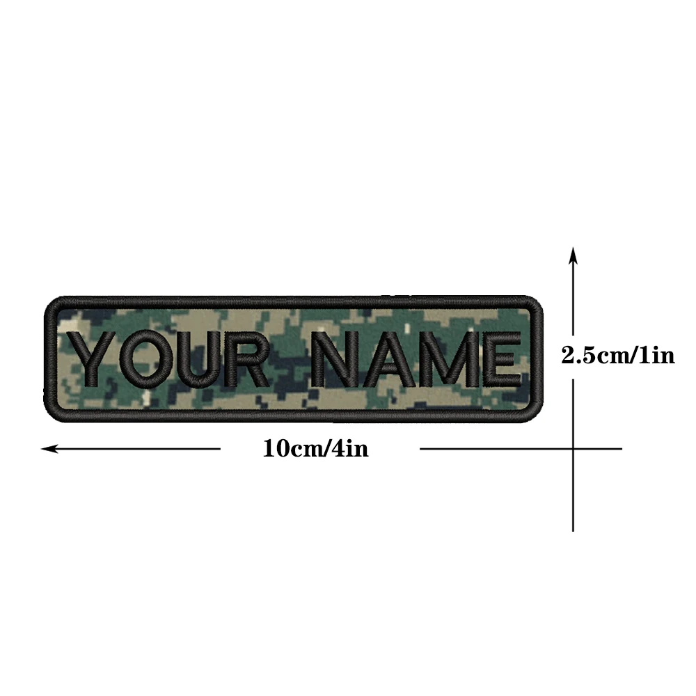 Parche bandera personalizado con nombre - camuflaje MOLLE - imagen 4