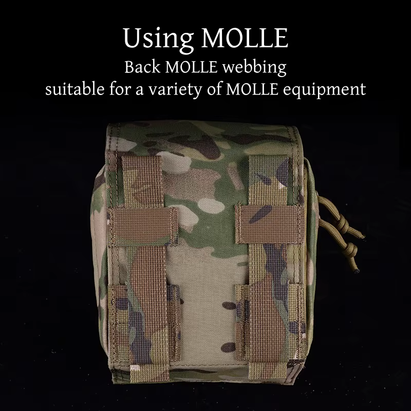 Botiquín táctico portátil MOLLE para senderismo - imagen 5