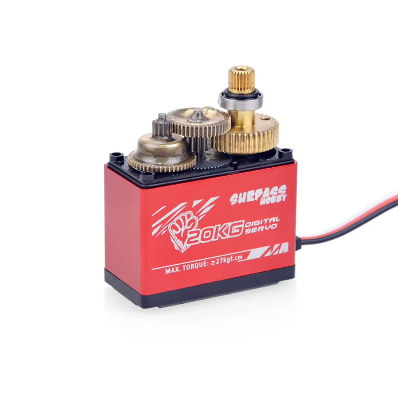 Micro servo digital alta velocidad engranaje metal 6kg RC drone - imagen 5