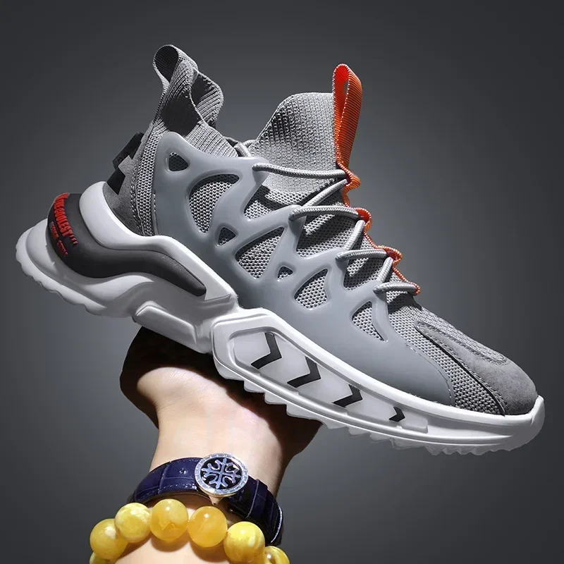 Zapatillas tácticas running con aumento de altura para hombre