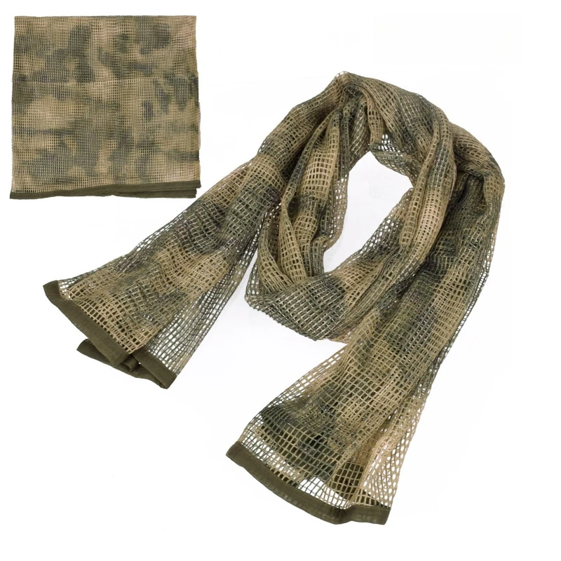 Shemagh táctico camuflaje de malla militar para cuello y cabeza - imagen 2