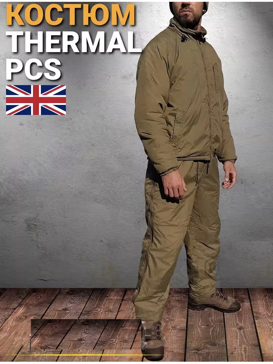 Chaqueta PCS británica con diseño térmico