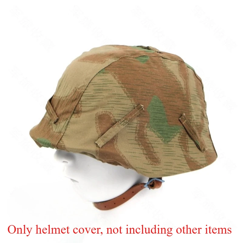 Cubierta casco táctico camuflaje M35 alemán WWII fragmentado militar - imagen 2
