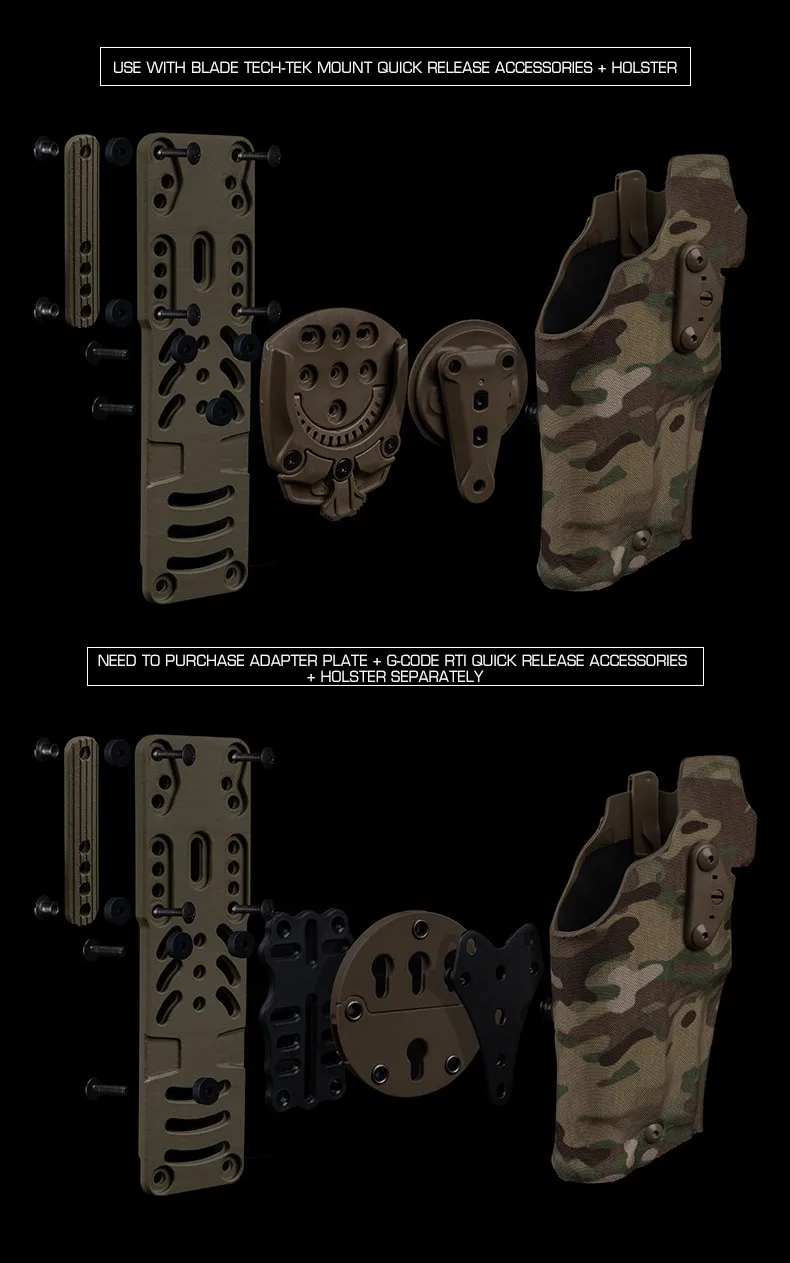 Uso del adaptador en configuración modular