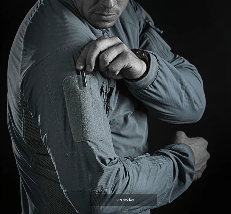 Chaqueta táctica PRO en uso al aire libre