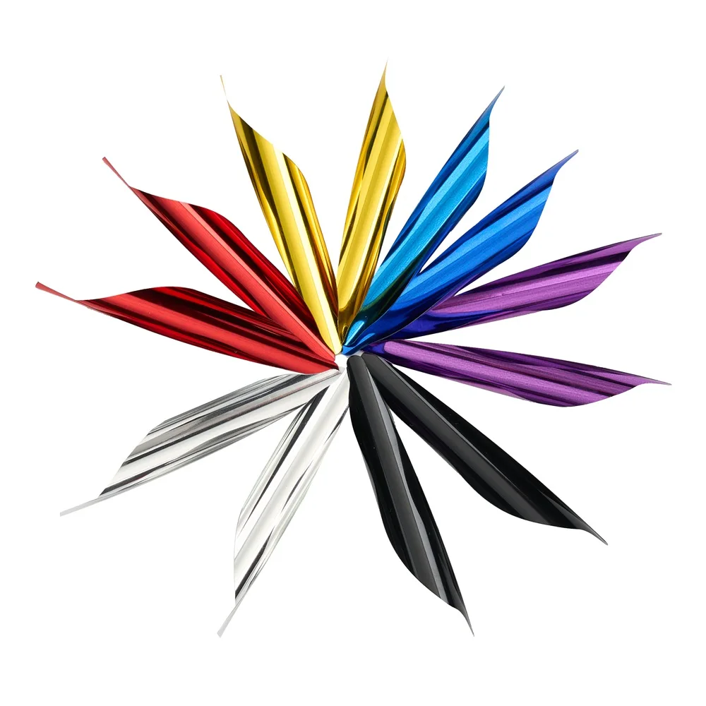 Aletas fletching en espiral para tiro con arco giratorias LH/RH - imagen 5