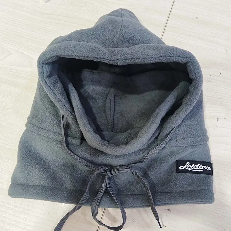Balaclava Cálida de Punto Cortavientos con Cordón – Unisex para Motociclismo - imagen 3