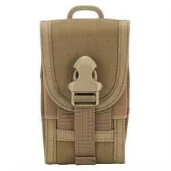 Riñonera Táctica Molle para Teléfono iPhone Samsung con Hebilla