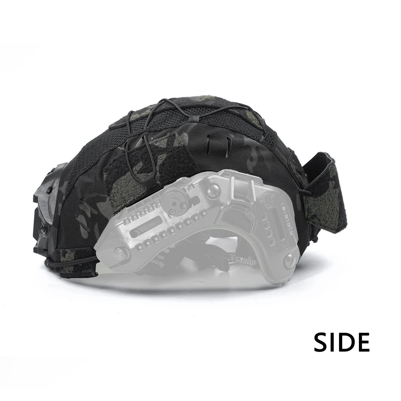 DMgear funda táctica casco MTEK camuflaje gorro MOLLE - imagen 2