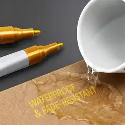 Marcador de pintura resistente al agua para piedra y monumentos
