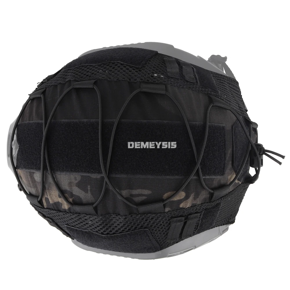 Funda táctica para casco camuflaje – Uso combate y caza - imagen 3