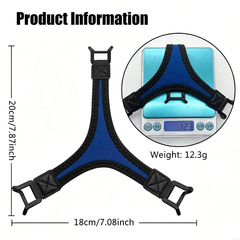Correas de mano ajustables de silicona suave para tablet triangular