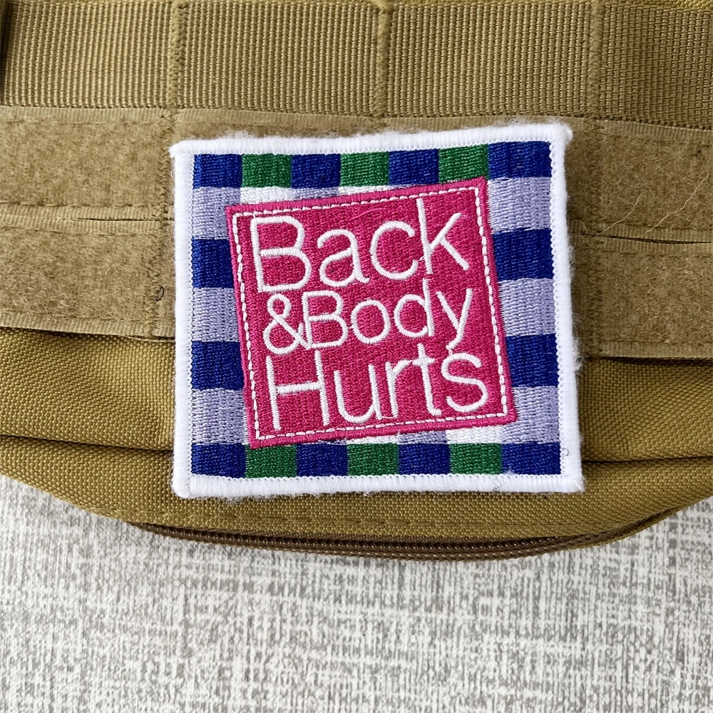 Parche moral táctico bordado velcro para mochila militar