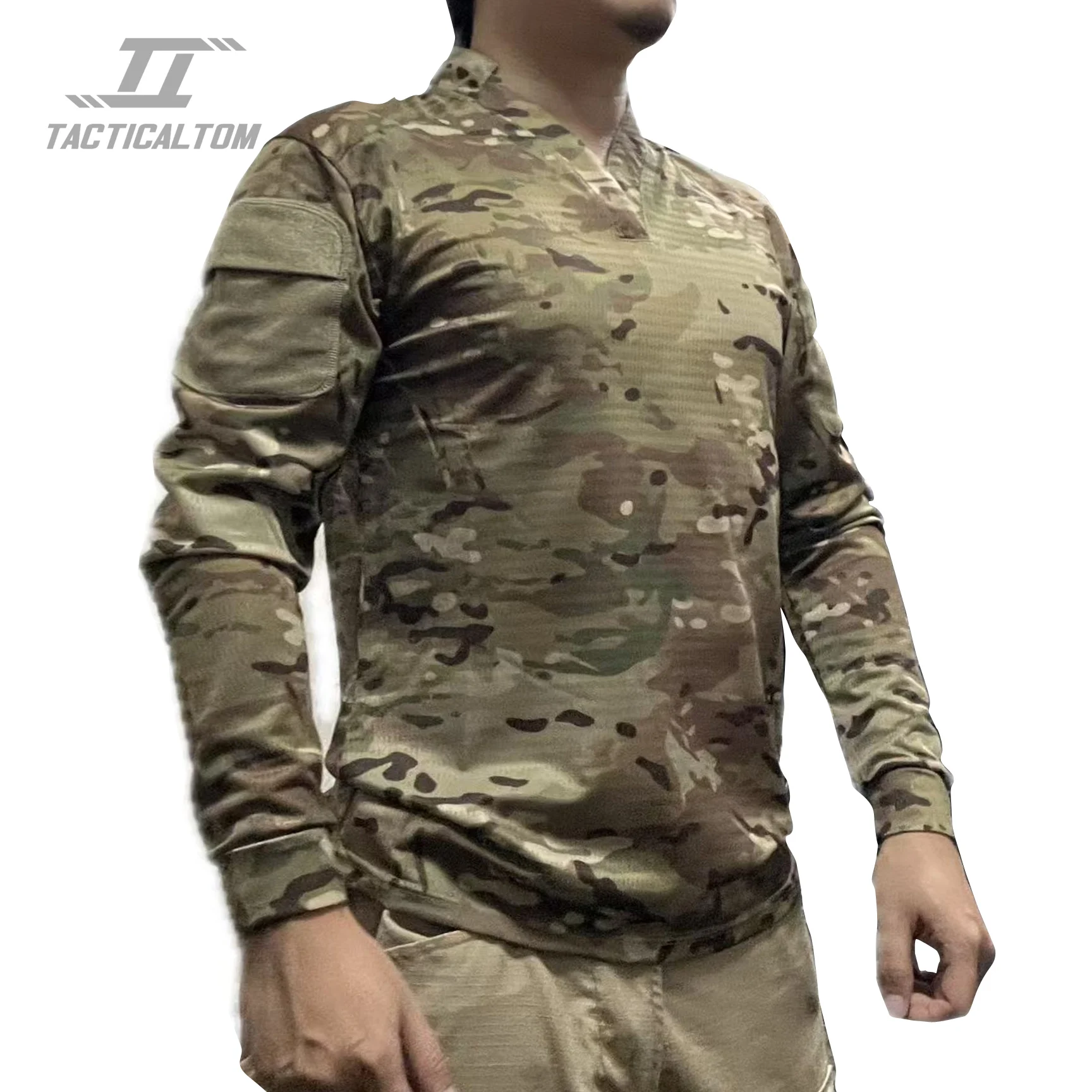 Tactische Tom MC camiseta táctica camuflaje manga larga CAG - imagen 4