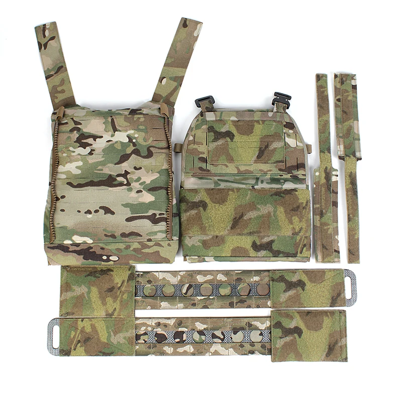 Portaplacas V5 táctico para placa balística modular MOLLE robusto
