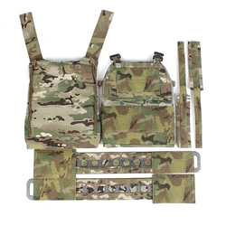 PEW Tactical Ferro Style FCPC V5 portaplacas Tegris camo ligero
