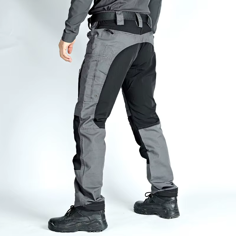 Pantalones Cargo Tácticos Impermeables – Multi Bolsillo Hombre Caqui