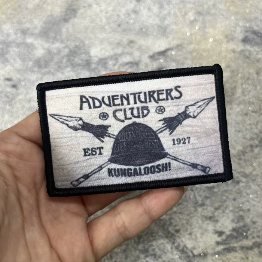 Parche táctico Kungaloosh – Club Aventureros para mochila y uniforme - imagen 2