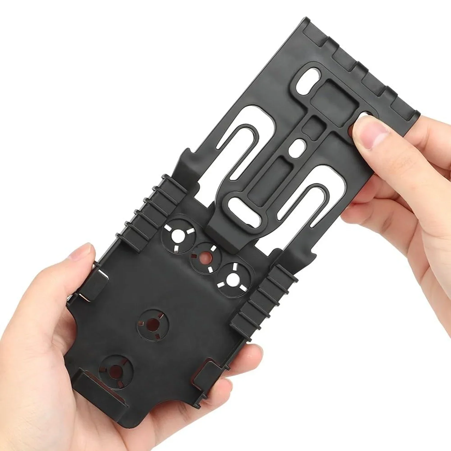 Adaptador QLS metálico para funda de pierna – Airsoft y tiro - imagen 3