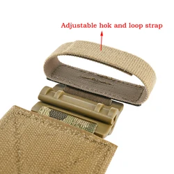TACTIFANS Hebilla Liberación Rápida MOLLE – Sistema Modular Táctico