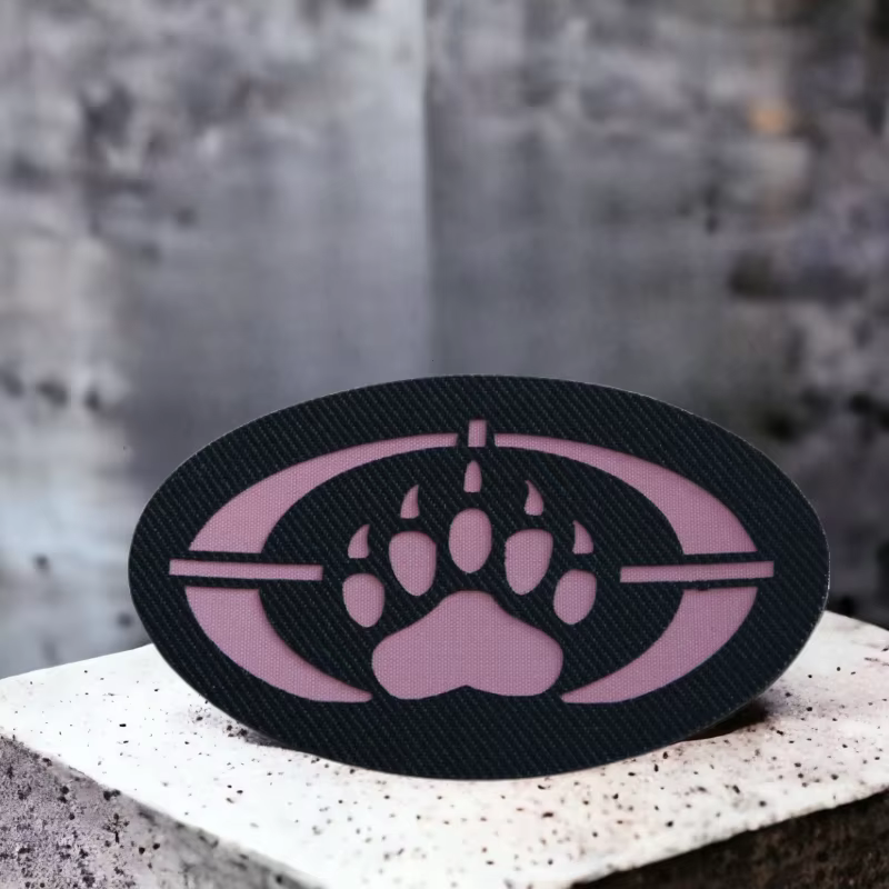 Parche reflectante táctico Blackwater Bear Claw – Para mochila o gorra - imagen 5