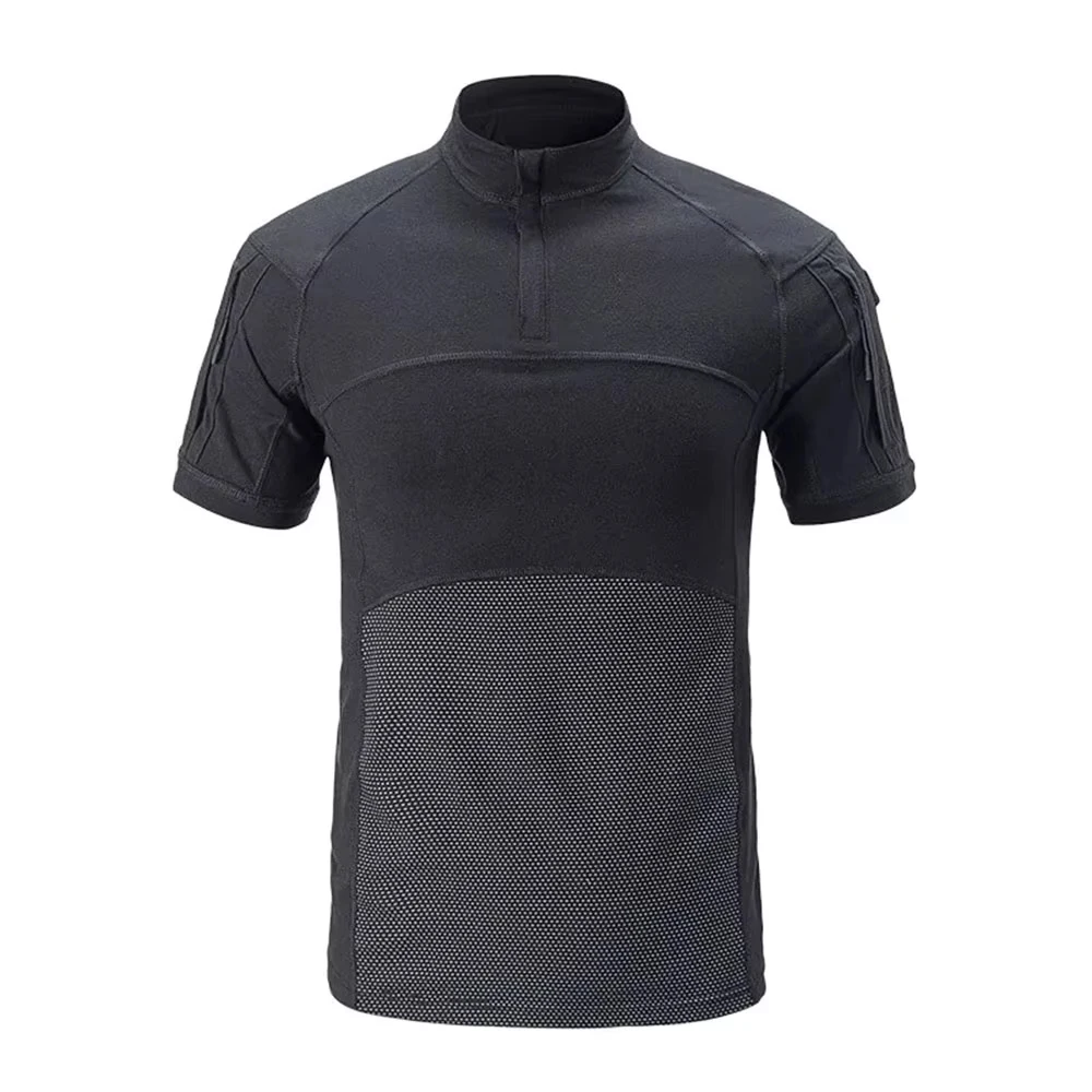Camiseta táctica algodón piel de rana multiterreno manga corta selva - imagen 3