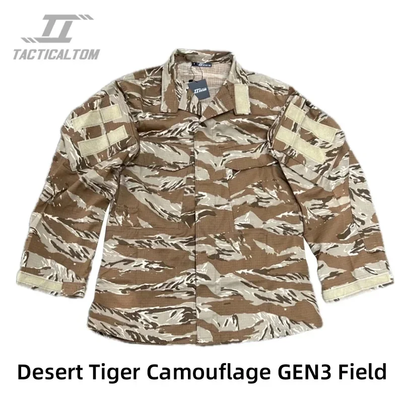 Abrigo táctico GEN3 manga larga camuflaje desierto - imagen 2
