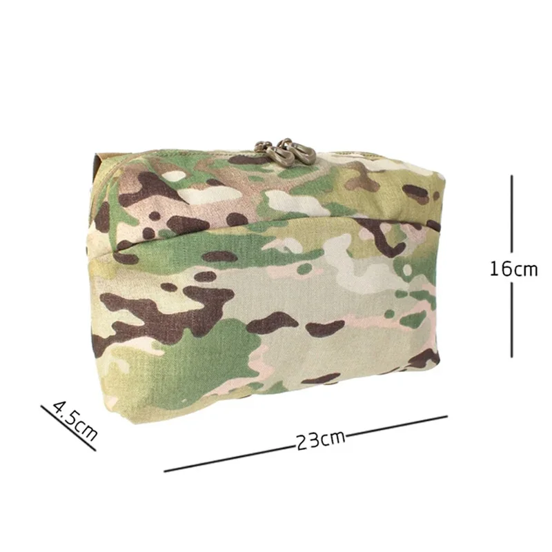 PH83 Bolsa táctica horizontal MOLLE para cinturón y anclaje lateral