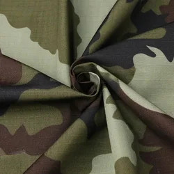 Tela camuflaje irlandesa nailon-algodón transpirable impermeable