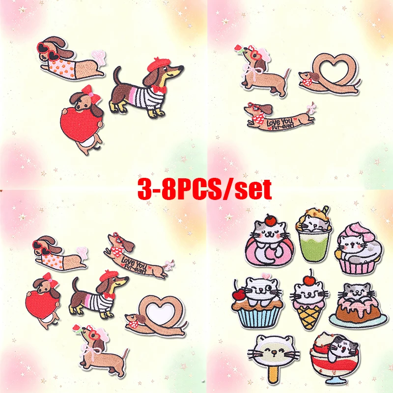 Parches termoadhesivos dachshund corazón de amor – San Valentín - imagen 5