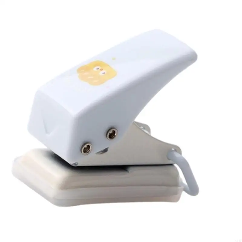 Perforadora manual para papel y cartón, limpieza precisa de bordes