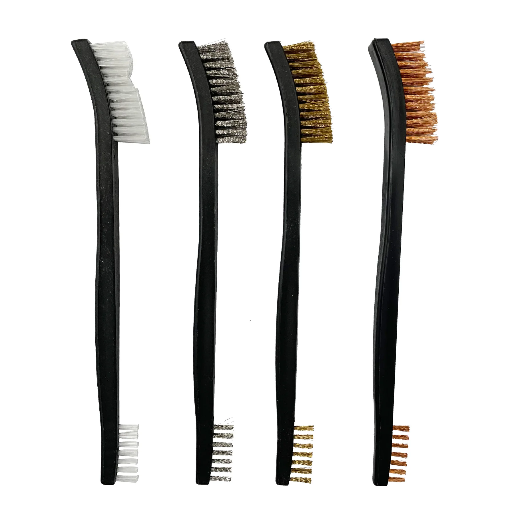 Cepillos de diferentes materiales