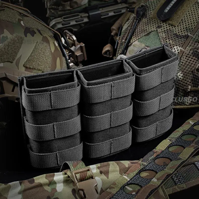 Portacargadores triple CLUSGO para cargadores 5.56