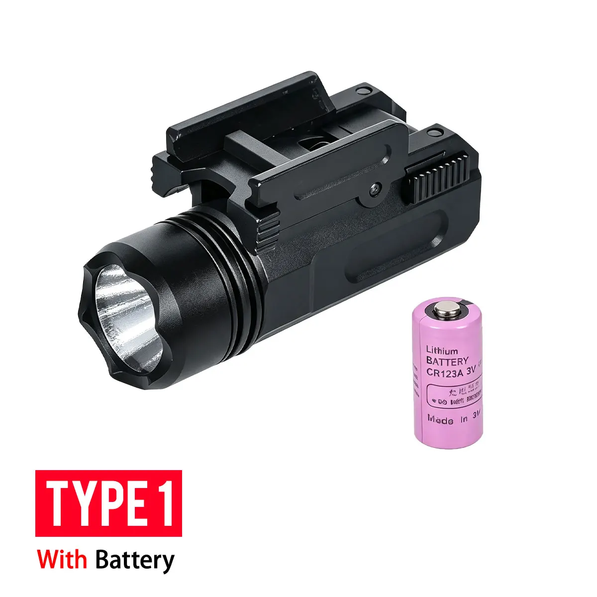 Linterna Táctica Surefire XC1 XC2 LED QD con Riel Picatinny - imagen 4